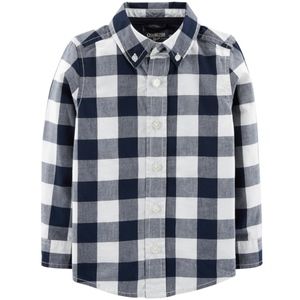 Kids NWT Buffalo Check Button-Front Shirt sz 2T